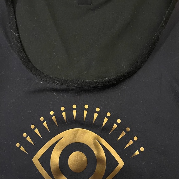 Ultracor Black & Gold Eye Sports Bra - Picture 2 of 3